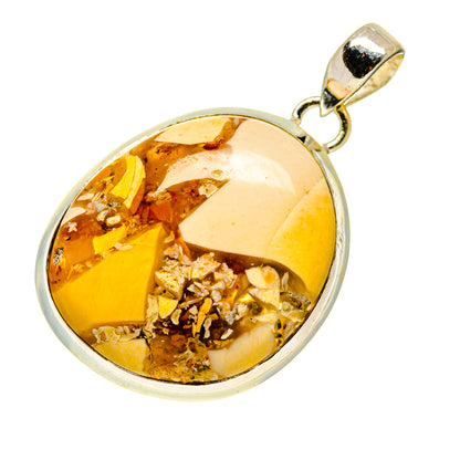 Brecciated Mookaite Pendants handcrafted by Ana Silver Co - PD742539