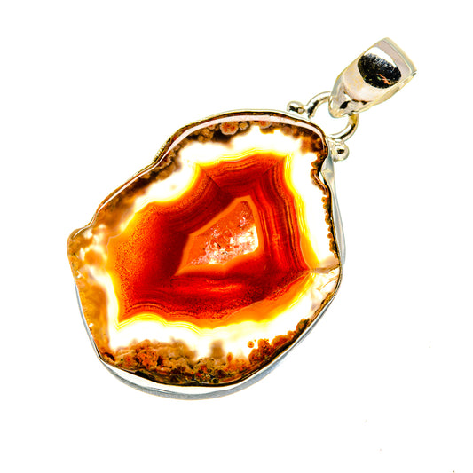 Agate Slice Pendants handcrafted by Ana Silver Co - PD742666