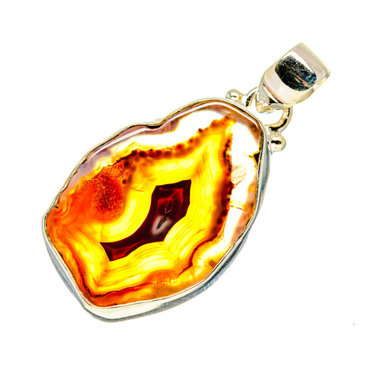 Agate Slice Pendants handcrafted by Ana Silver Co - PD742725