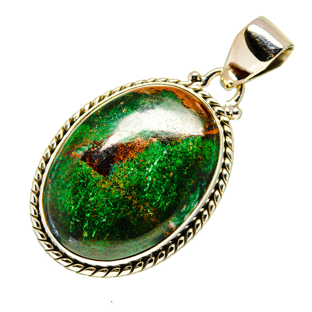 Chrysocolla Pendants handcrafted by Ana Silver Co - PD743078