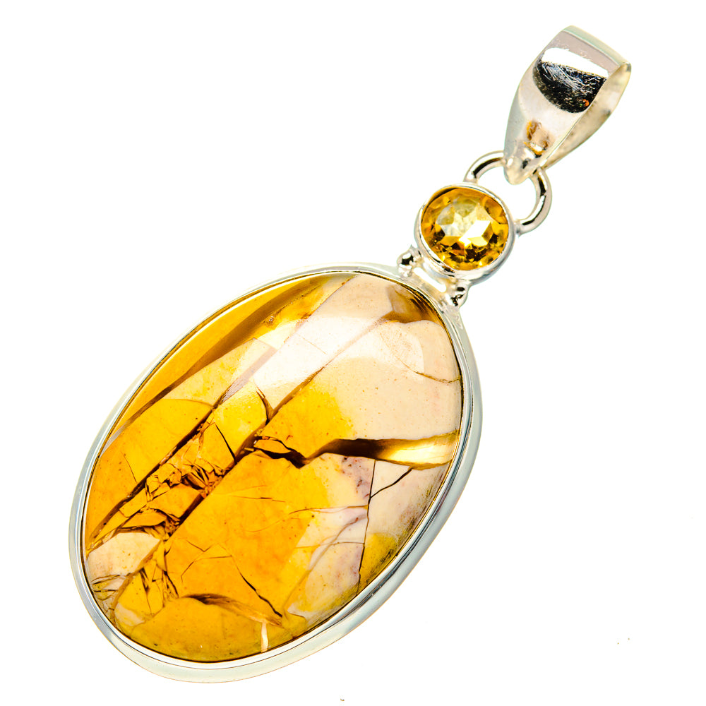 Brecciated Mookaite Pendants handcrafted by Ana Silver Co - PD743118