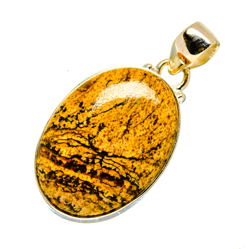 Picture Jasper Pendants handcrafted by Ana Silver Co - PD743157