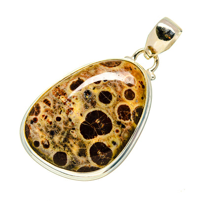 Poppy Jasper Pendants handcrafted by Ana Silver Co - PD743163 - Photo 2
