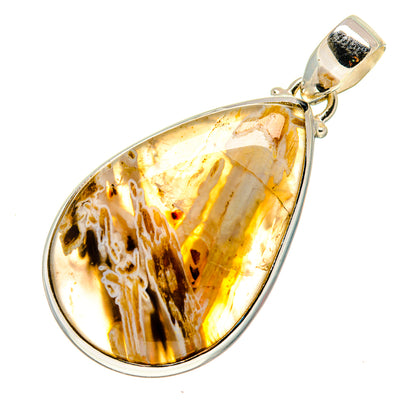 Turkish Tube Agate Pendants handcrafted by Ana Silver Co - PD743266
