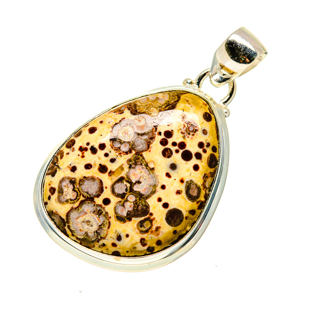 Poppy Jasper Pendants handcrafted by Ana Silver Co - PD743271 - Photo 2