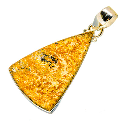 Germany Psilomelane Dendrite Pendants handcrafted by Ana Silver Co - PD743281