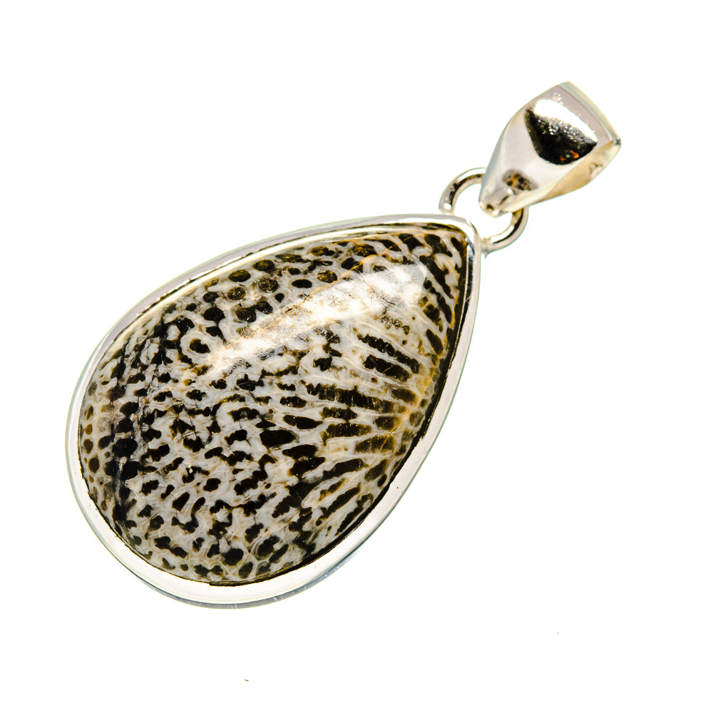 Stingray Coral Pendants handcrafted by Ana Silver Co - PD743365