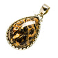 Turritella Agate Pendants handcrafted by Ana Silver Co - PD743558