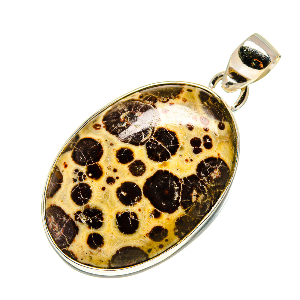 Poppy Jasper Pendants handcrafted by Ana Silver Co - PD743859 - Photo 2