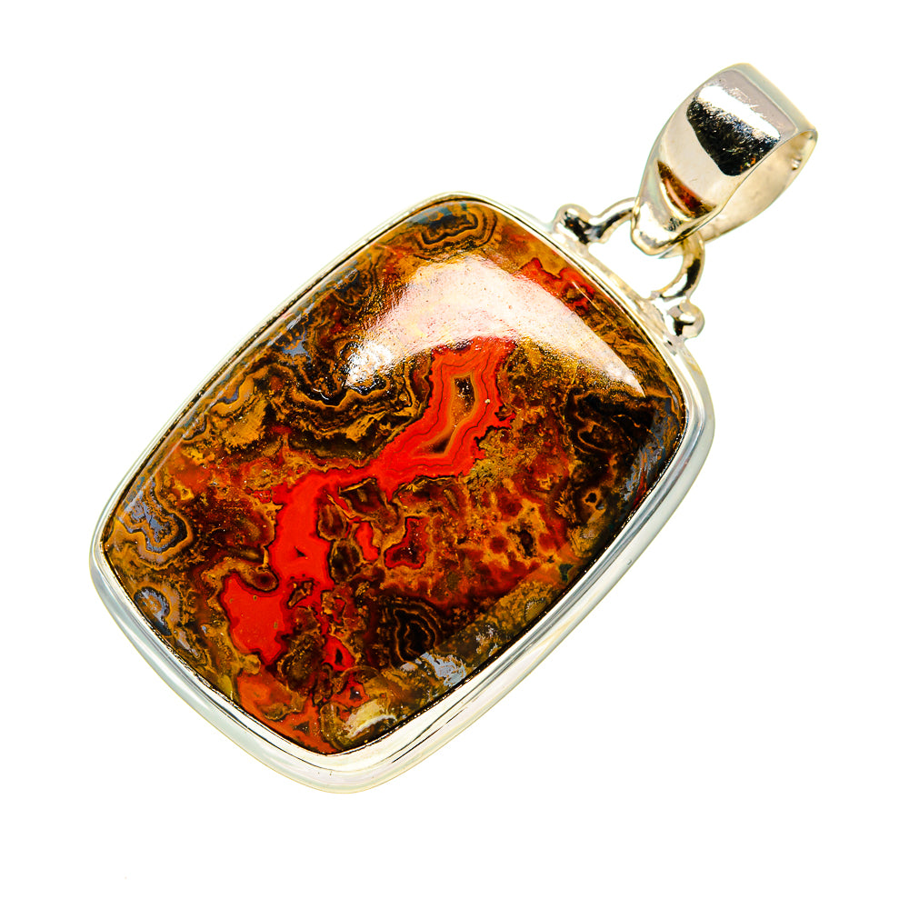 Moroccan Agate Pendants handcrafted by Ana Silver Co - PD743877