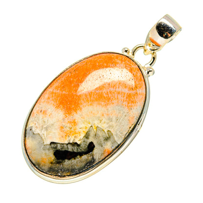 Scolecite Pendants handcrafted by Ana Silver Co - PD743934