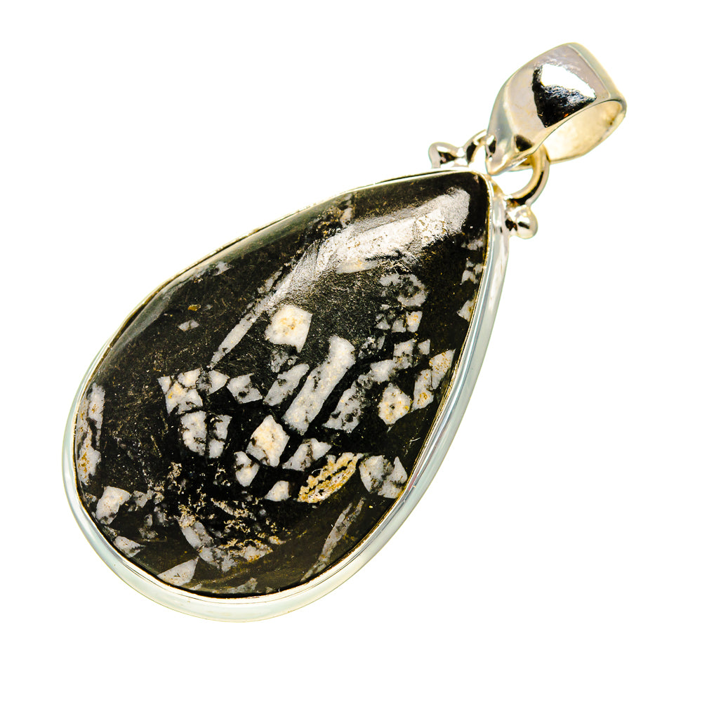 Pinolith Jasper Pendants handcrafted by Ana Silver Co - PD743937 - Photo 2