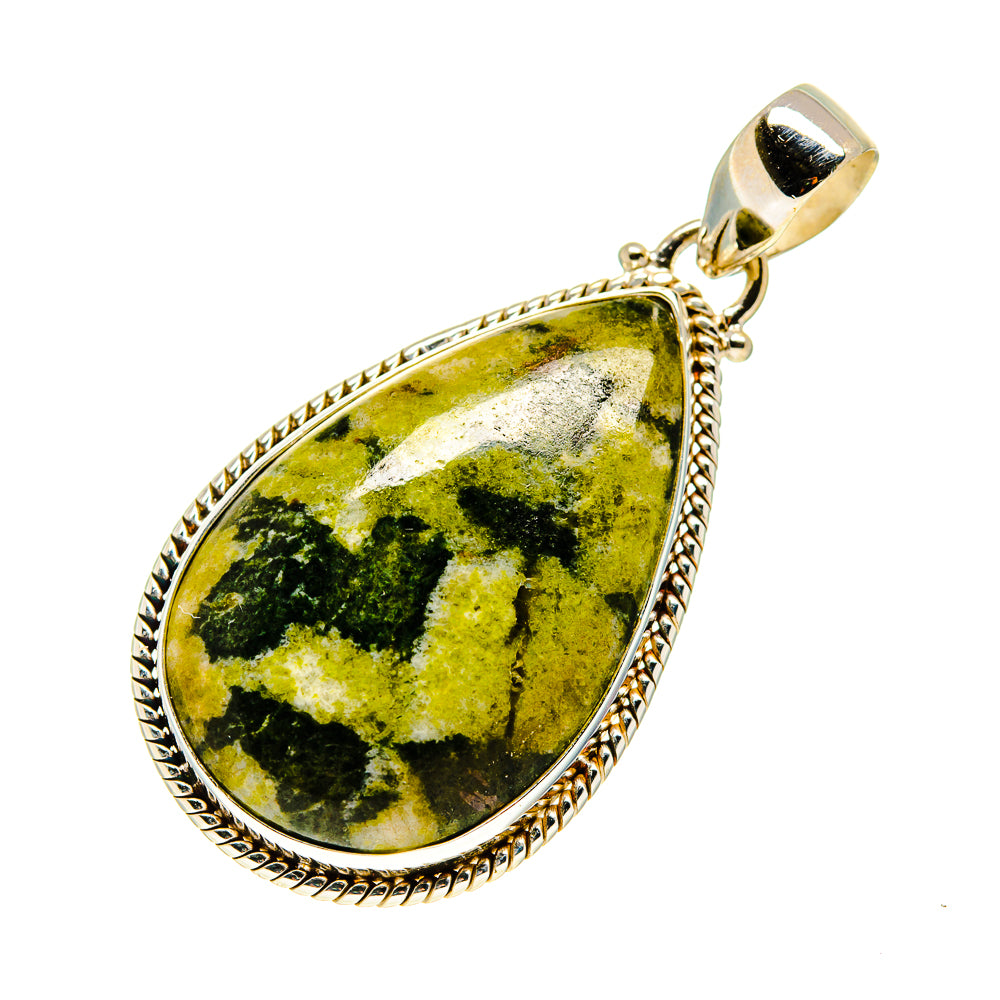 Rainforest Jasper Pendants handcrafted by Ana Silver Co - PD744011