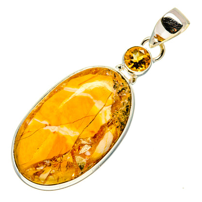Brecciated Mookaite Pendants handcrafted by Ana Silver Co - PD744057