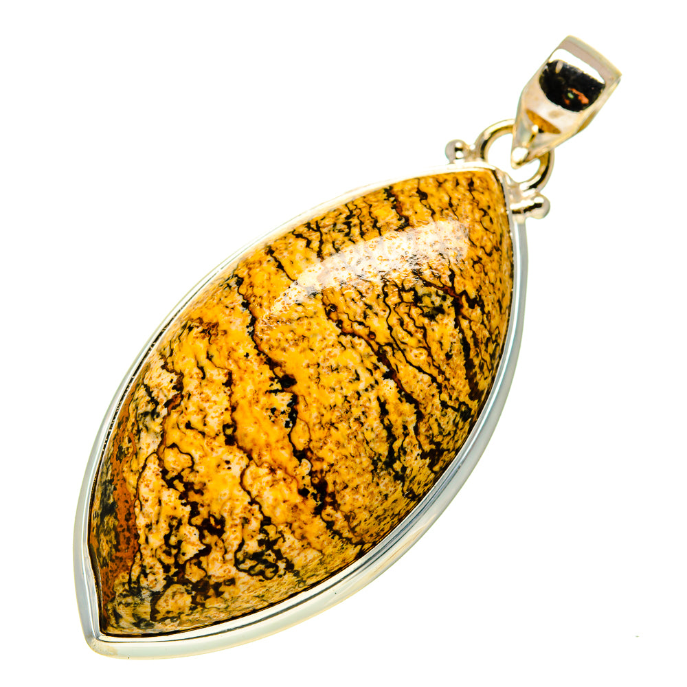 Picture Jasper Pendants handcrafted by Ana Silver Co - PD744059