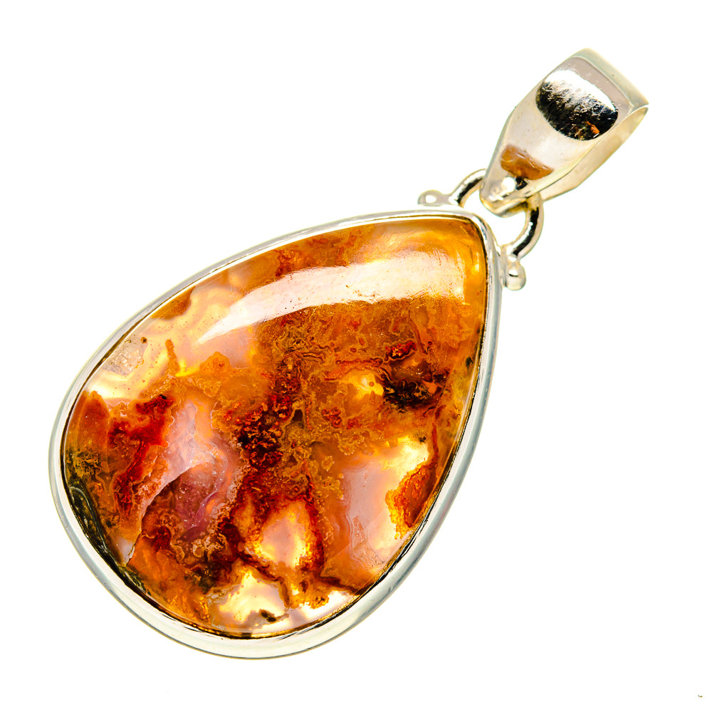 Tube Agate Pendants handcrafted by Ana Silver Co - PD744116
