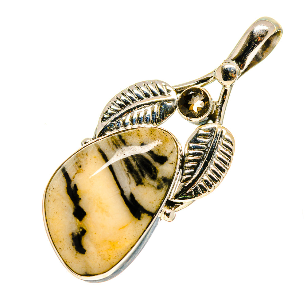 Peanut Wood Jasper Pendants handcrafted by Ana Silver Co - PD744226