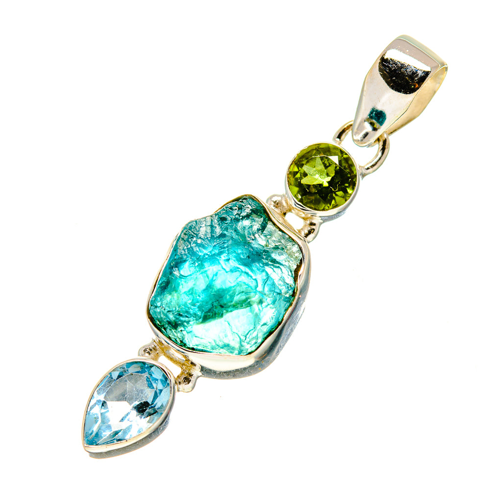Apatite Pendants handcrafted by Ana Silver Co - PD744266