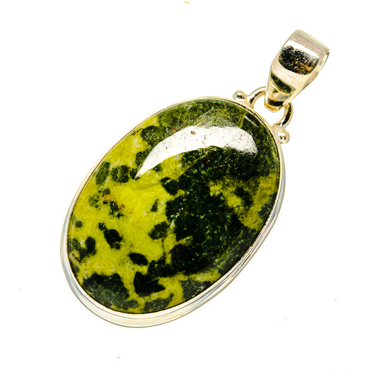 Rainforest Jasper Pendants handcrafted by Ana Silver Co - PD744320