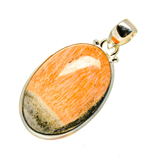 Scolecite Pendants handcrafted by Ana Silver Co - PD744329