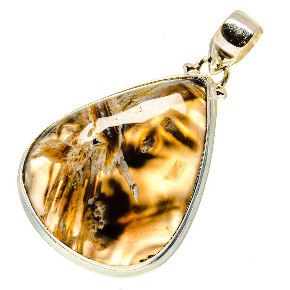Turkish Tube Agate Pendants handcrafted by Ana Silver Co - PD744431