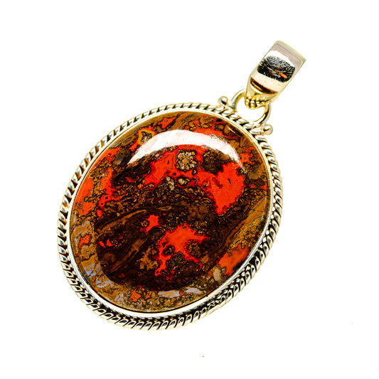 Moroccan Agate Pendants handcrafted by Ana Silver Co - PD744483