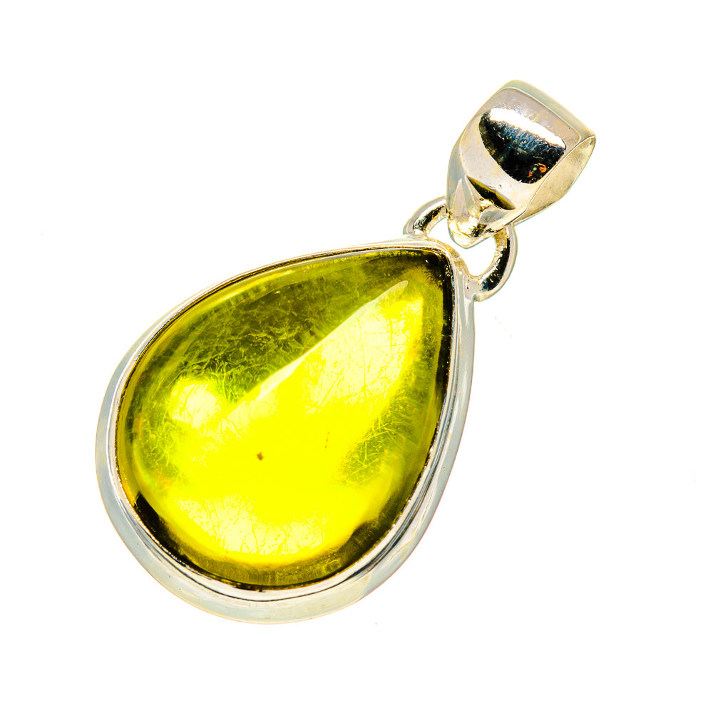 Olive Quartz Pendants handcrafted by Ana Silver Co - PD744487