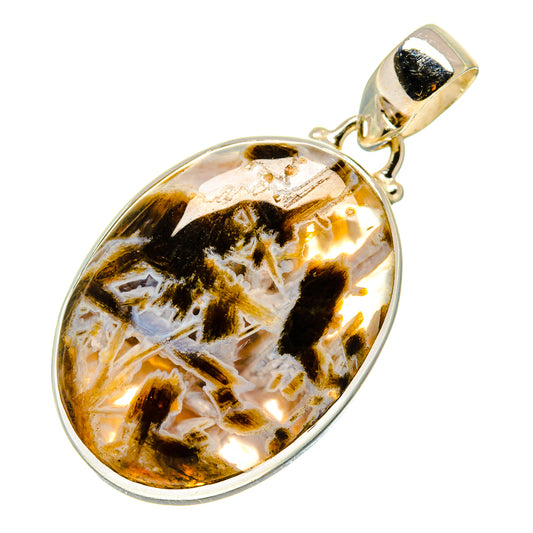 Turkish Tube Agate Pendants handcrafted by Ana Silver Co - PD744504