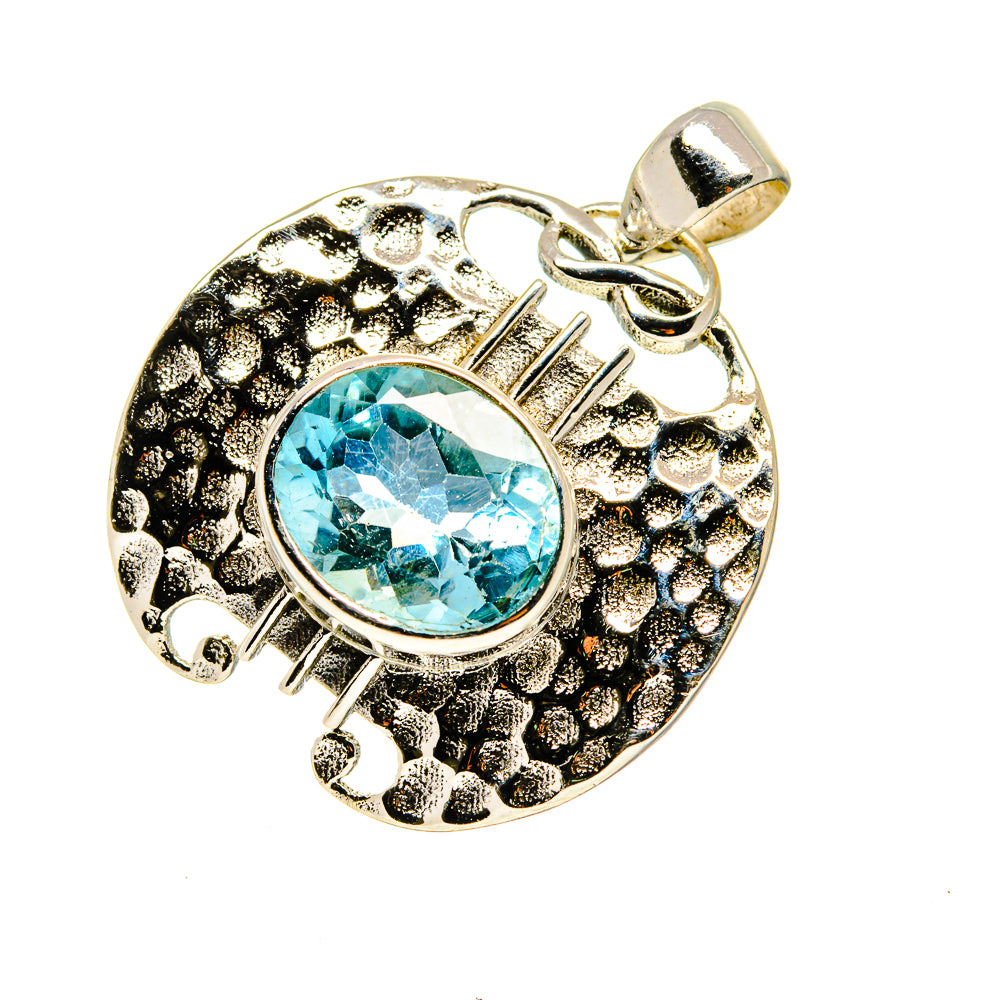 Blue Topaz Pendants handcrafted by Ana Silver Co - PD744569