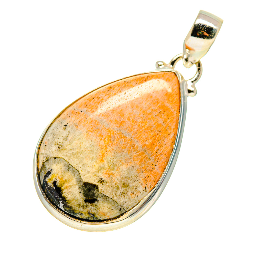 Scolecite Pendants handcrafted by Ana Silver Co - PD744590