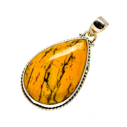 Picture Jasper Pendants handcrafted by Ana Silver Co - PD744624 - Photo 2