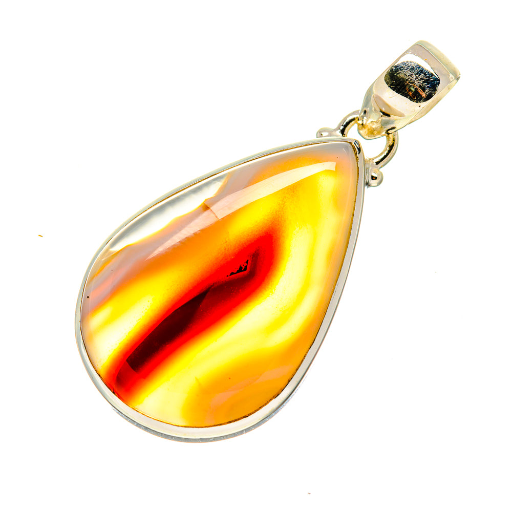 Botswana Agate Pendants handcrafted by Ana Silver Co - PD744672