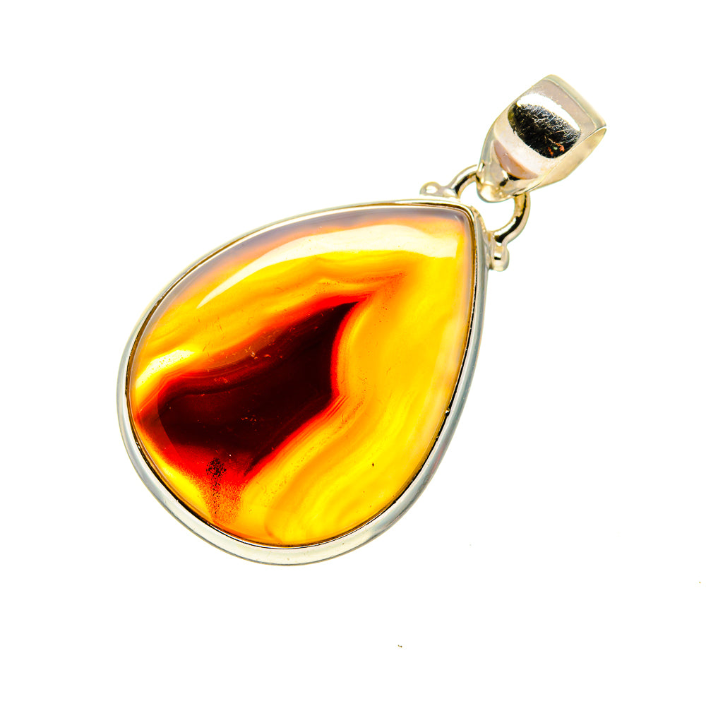 Botswana Agate Pendants handcrafted by Ana Silver Co - PD744716