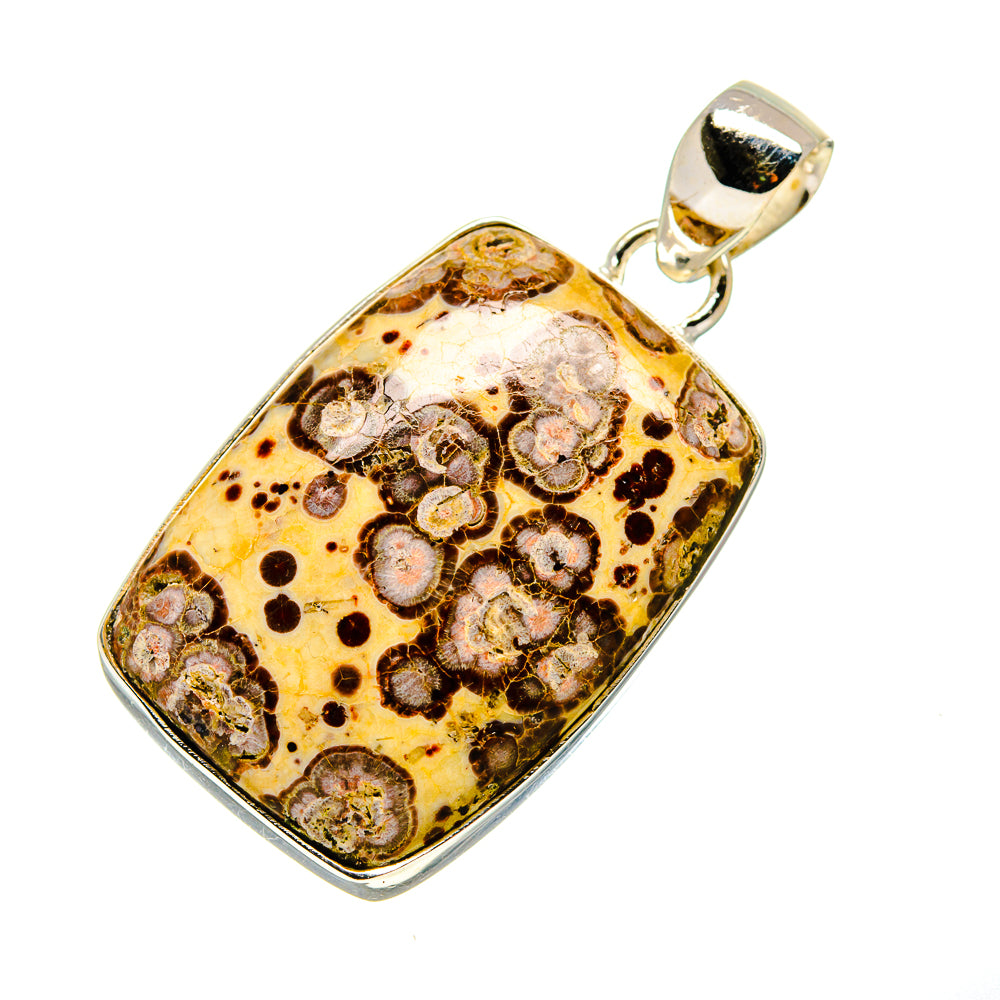 Poppy Jasper Pendants handcrafted by Ana Silver Co - PD744856 - Photo 2