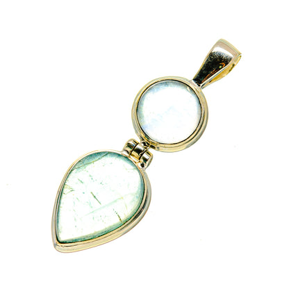 Green Fluorite Pendants handcrafted by Ana Silver Co - PD744921