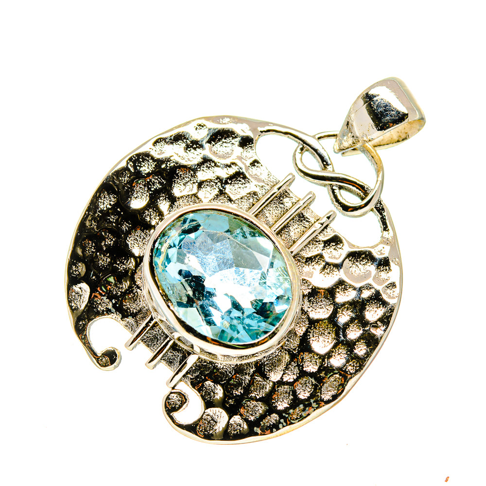 Blue Topaz Pendants handcrafted by Ana Silver Co - PD744961