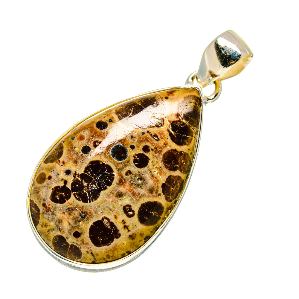 Poppy Jasper Pendants handcrafted by Ana Silver Co - PD744978 - Photo 2
