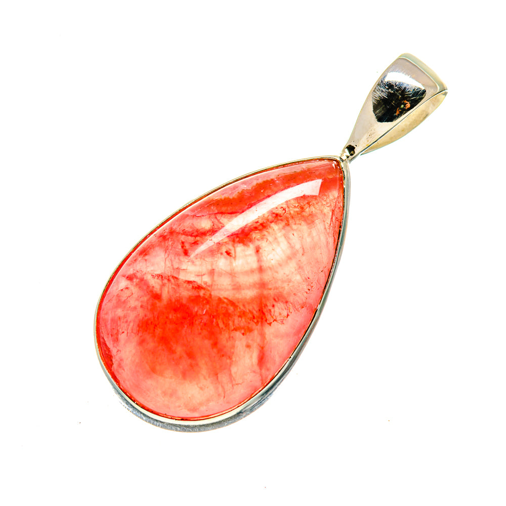 Pink Agate Pendants handcrafted by Ana Silver Co - PD744992