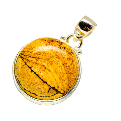 Picture Jasper Pendants handcrafted by Ana Silver Co - PD744994 - Photo 2