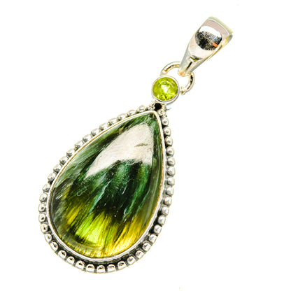 Seraphinite Pendants handcrafted by Ana Silver Co - PD7450