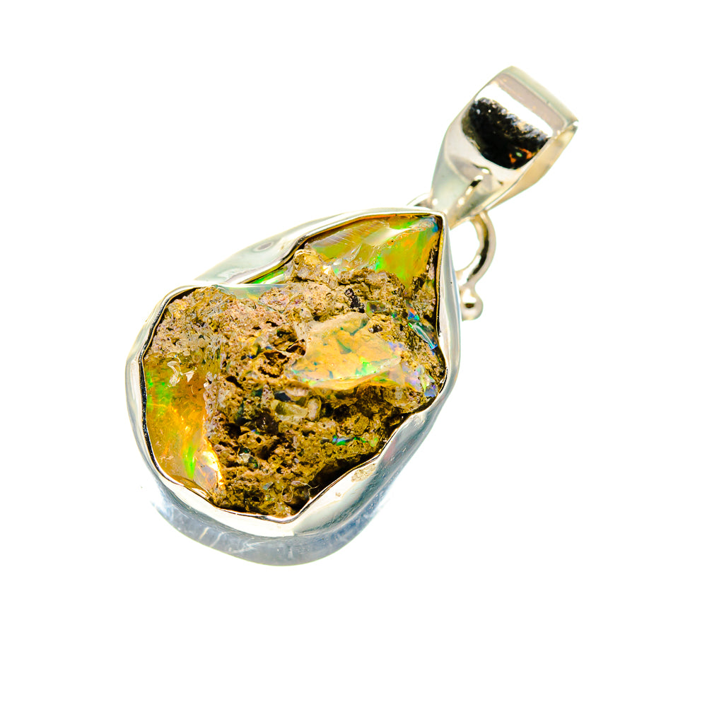 Ethiopian Opal Pendants handcrafted by Ana Silver Co - PD745120