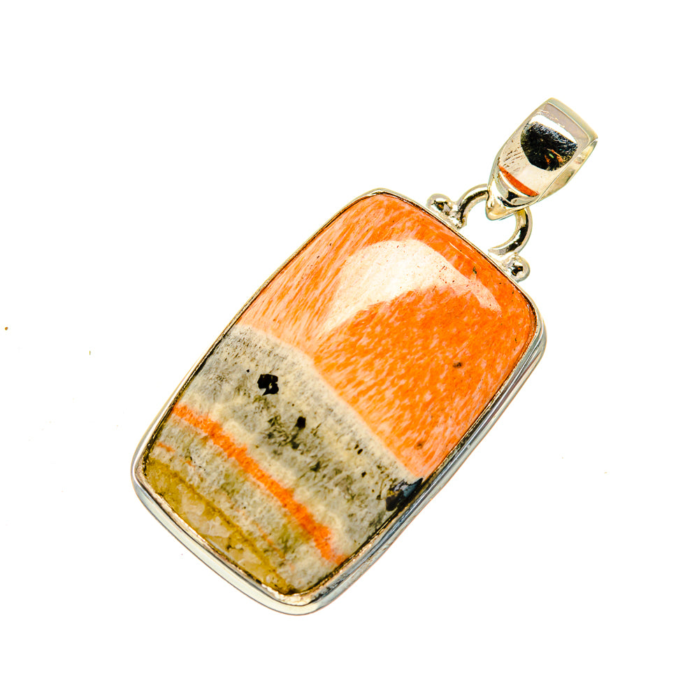 Scolecite Pendants handcrafted by Ana Silver Co - PD745129