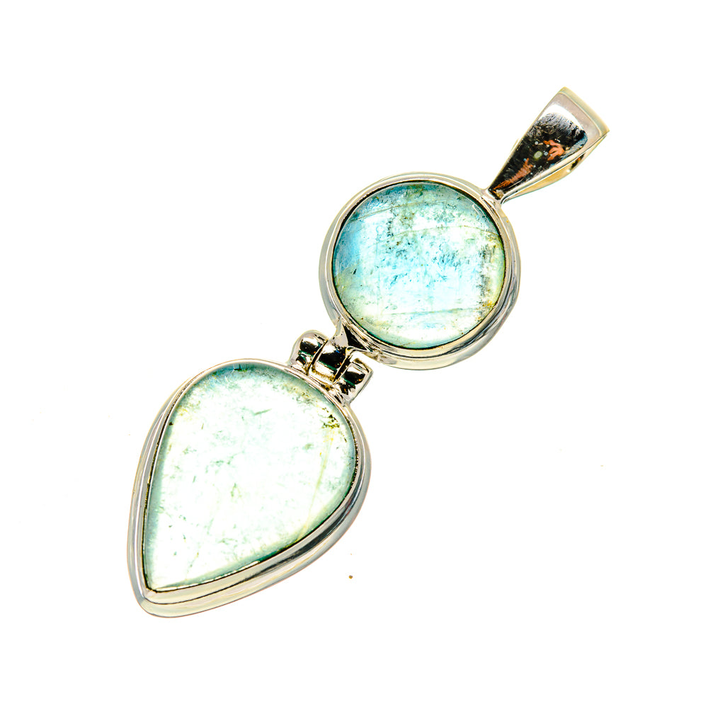 Green Fluorite Pendants handcrafted by Ana Silver Co - PD745155