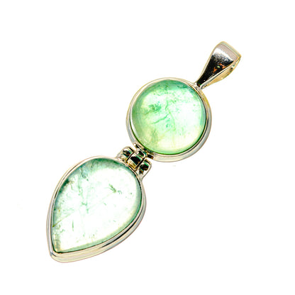Green Fluorite Pendants handcrafted by Ana Silver Co - PD745189