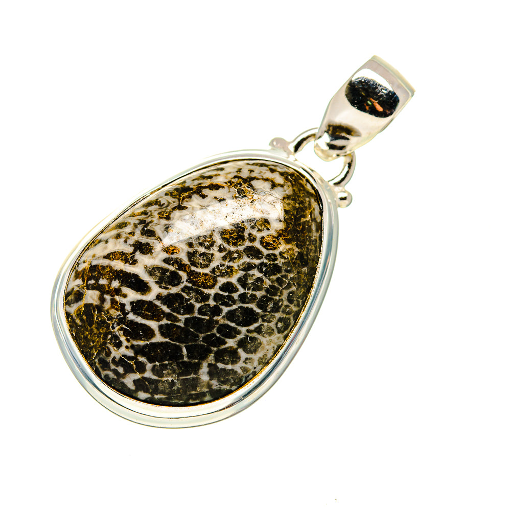 Stingray Coral Pendants handcrafted by Ana Silver Co - PD745261