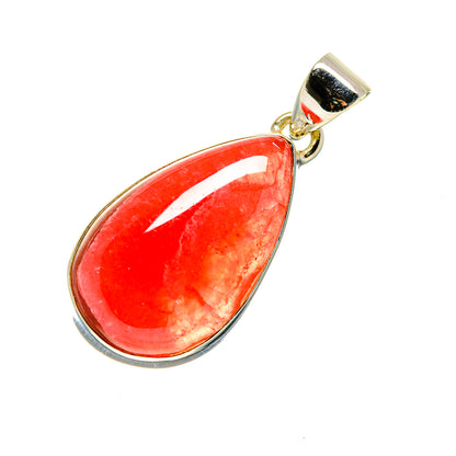 Pink Agate Pendants handcrafted by Ana Silver Co - PD745264