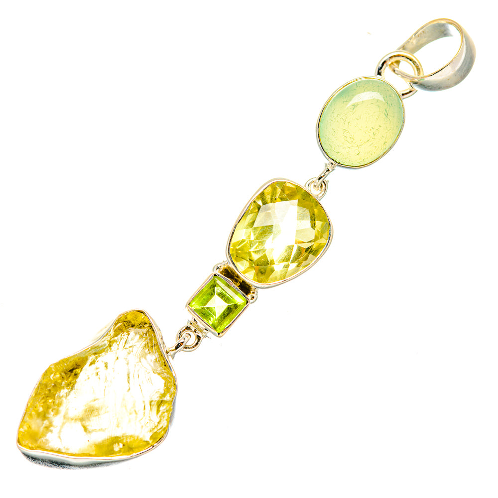 Citrine Pendants handcrafted by Ana Silver Co - PD7453