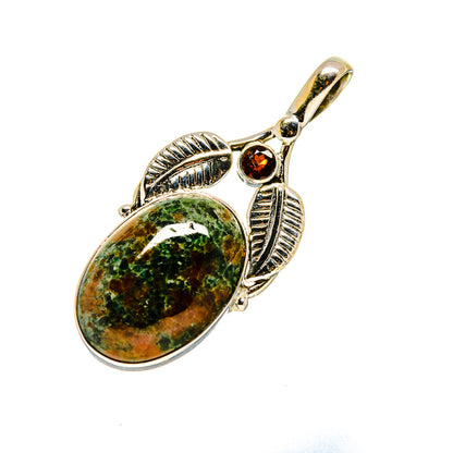 Rainforest Jasper Pendants handcrafted by Ana Silver Co - PD745334
