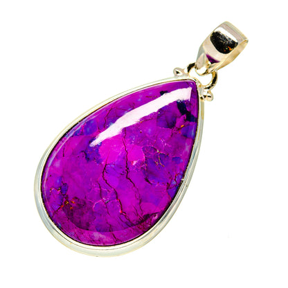 Purple Copper Composite Turquoise Pendants handcrafted by Ana Silver Co - PD745454