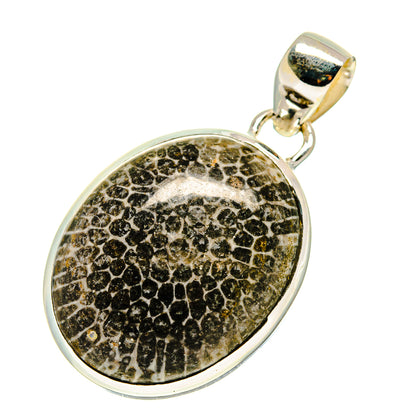 Stingray Coral Pendants handcrafted by Ana Silver Co - PD745556